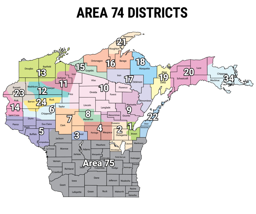 Area 74 Map